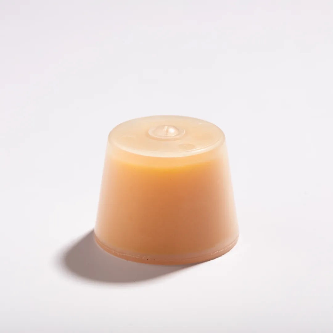 Luscentra wall-mount vitamin C shower capsule on a white background.